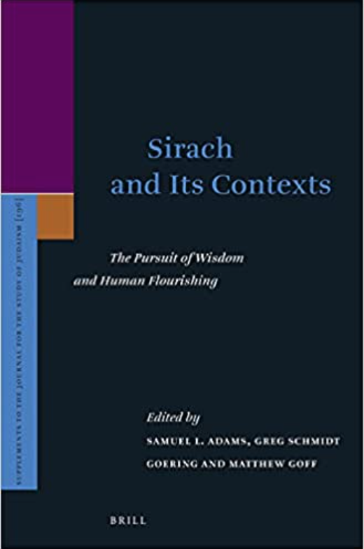 Sirach and Its Contexts