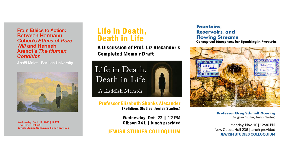 Colloquia Fall 25