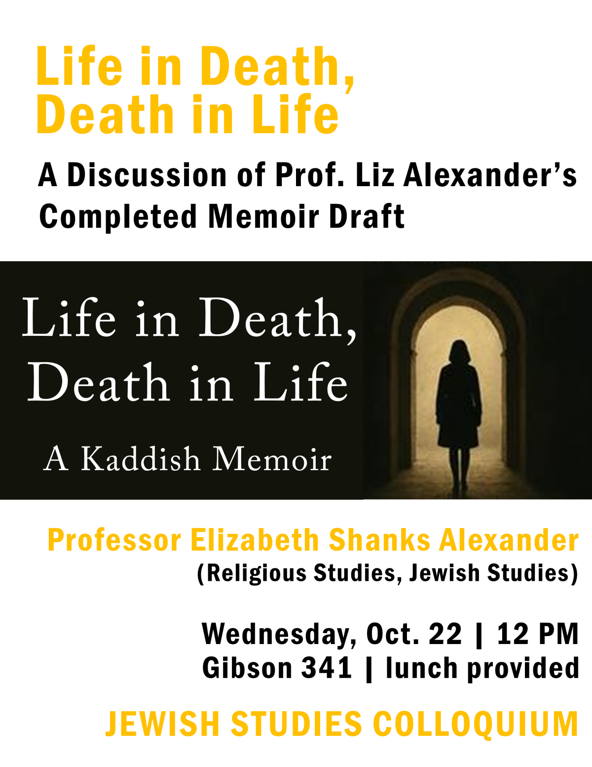 Liz Alexander Colloquium Poster